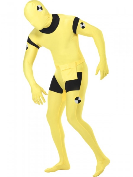 Yellow Man Full Body Zentai Lycra Spandex